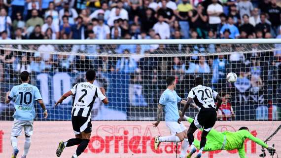 Lazio-Juventus 1-1: all'Olimpico succede di tutto, alla fine Vecino risponde a Kolo Muani