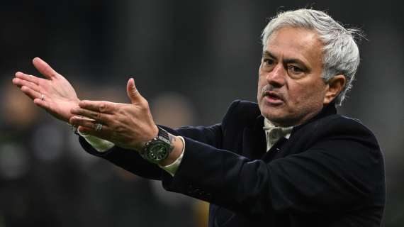 Mourinho a DAZN: "Il risultato poteva essere diverso, abbiamo fatto meglio noi nel primo tempo"