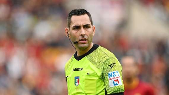 Per Sassuolo-Juve designato Colombo, al VAR Fabbri