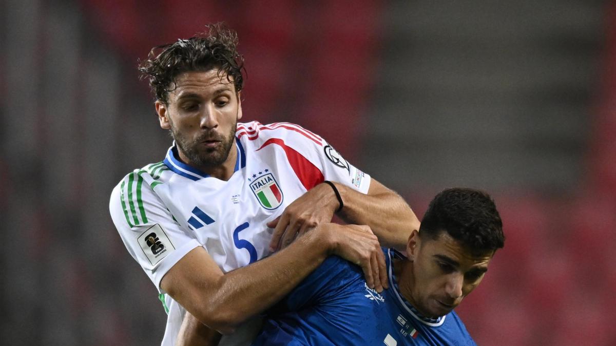 Verso Italia-Israele, Gattuso sceglie la difesa a tre. Locatelli in ballottaggio con Cristante