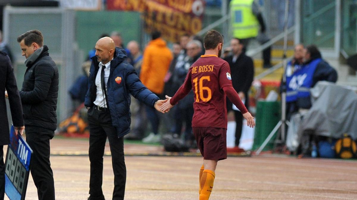 De Rossi e Spalletti per la prima volta uno contro l'altro in panchina