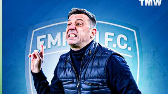 L'Empoli si affida a D'Aversa, il club annuncia il nuovo tecnico