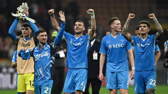 Serie A, il Napoli sbanca a San Siro: gli azzurri vanno in fuga