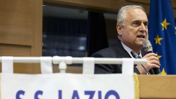 Claudio Lotito compie 68 anni, la Lazio: "Grati per la dedizione"