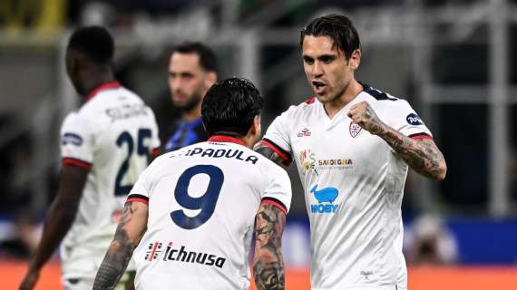 Inter, solo 2-2 con il Cagliari, punto salvezza per i rossoblù