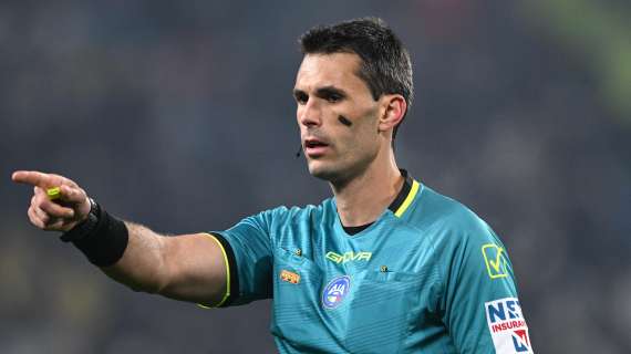 Contro il Verona arbitra Marchetti, al VAR Pezzuto