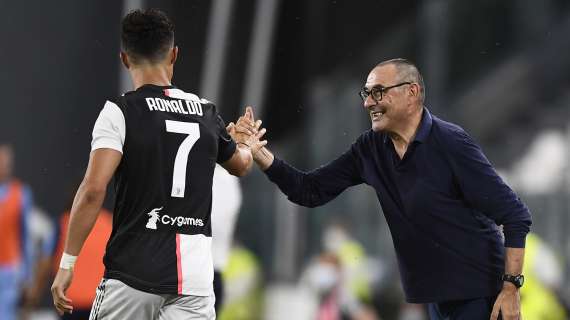 Sarri: "Con Giuntoli anni al top e con me CR7 ha fatto la miglior stagione. L'ideale sarebbe..."