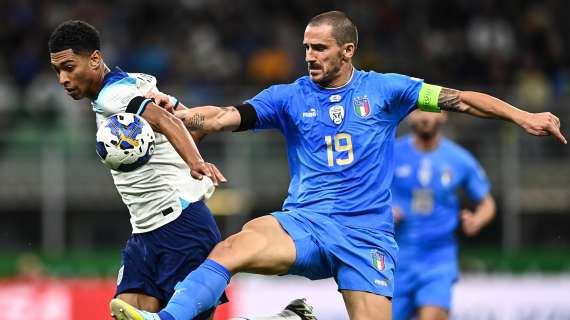 Bonucci, il capitano della Juve è super in Nazionale: i giornali lo elogiano