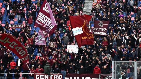 Nonostante la B, i tifosi della Salernitana non mollano: prevista una piccola affluenza allo Stadium