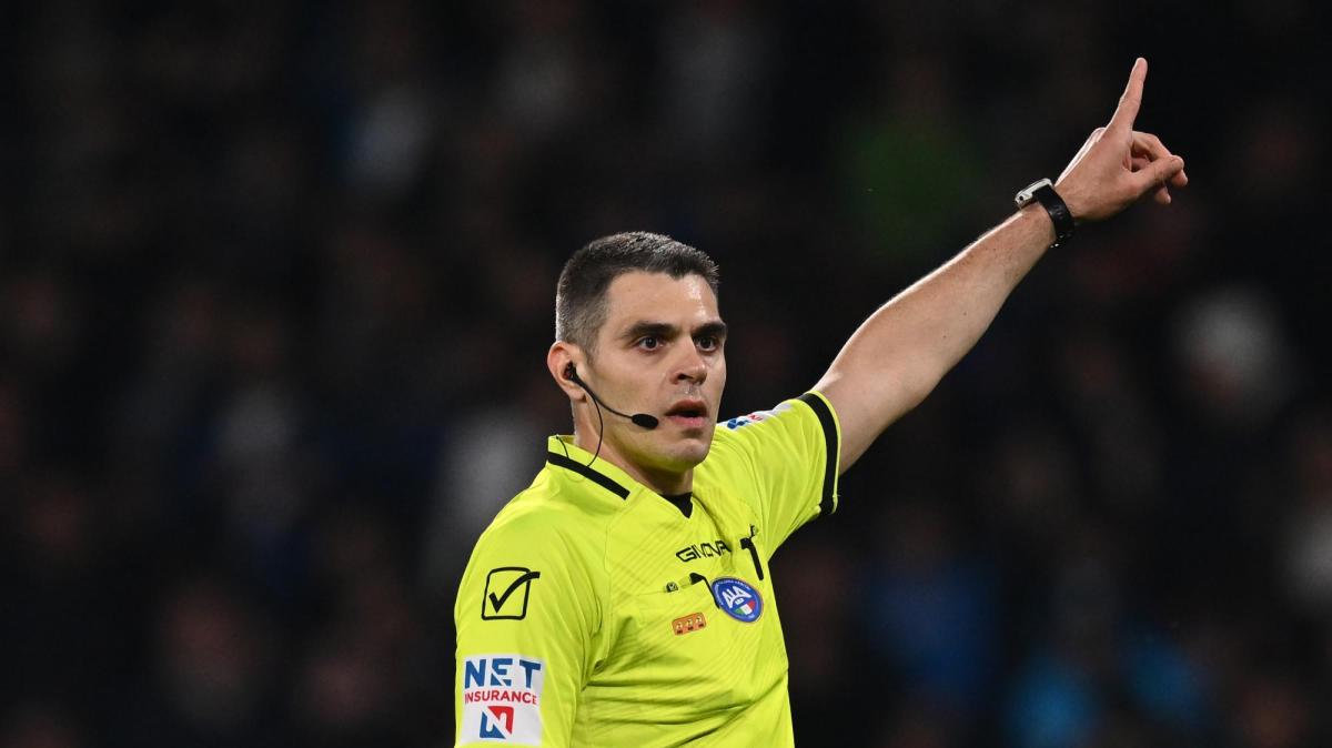 Juve-Roma, arbitra Sozza, al VAR Ghersini