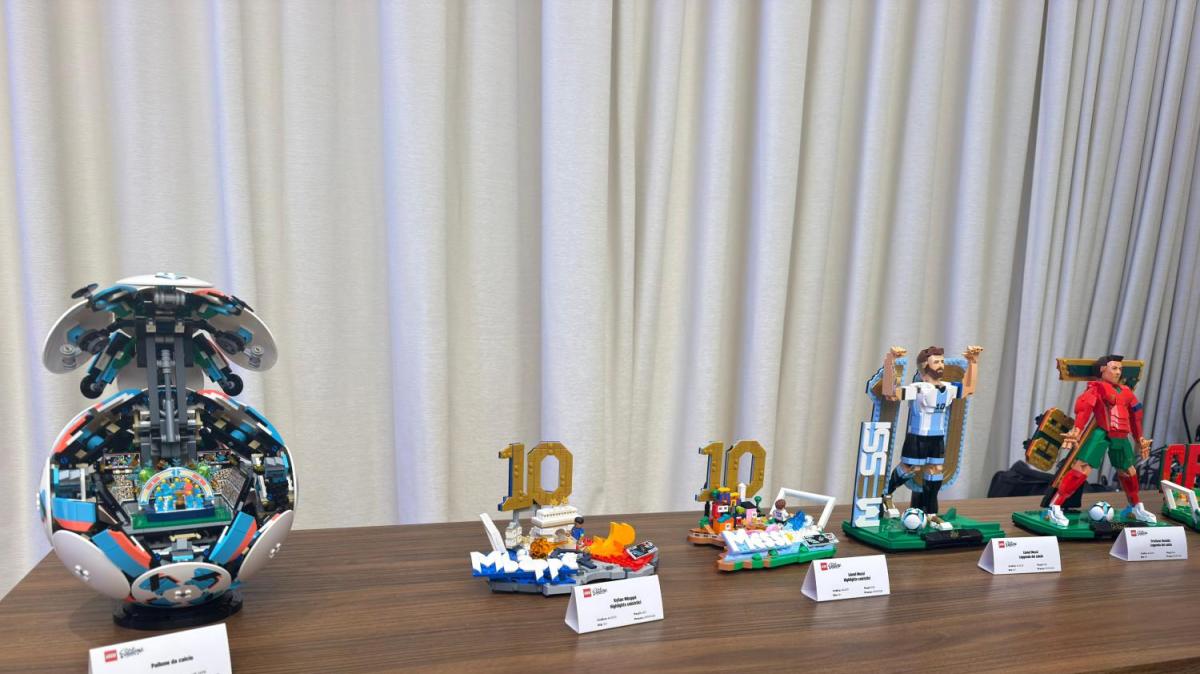 Del Piero e la Gama presenti all'inaugurazione del  Lego Stadium VIDEO