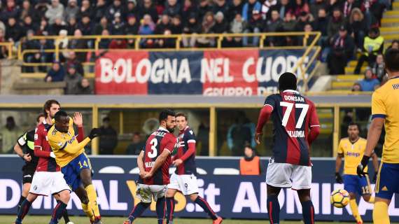 Ecco gli highlights di Bologna-Juventus