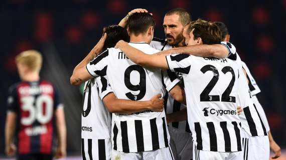 Bologna-Juventus 1-4: gol e highlights