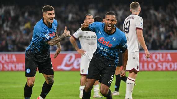 Napoli-Bologna 3-2 | Gol e highlights
