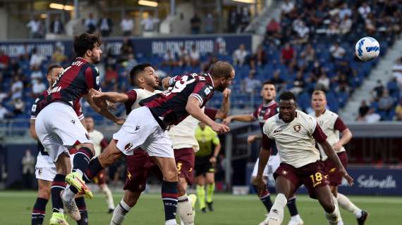 Bologna-Salernitana 3-2: gol e highlights