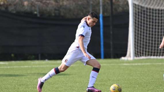 Tommaso Ravaglioli in gol con la Nazionale Under 16