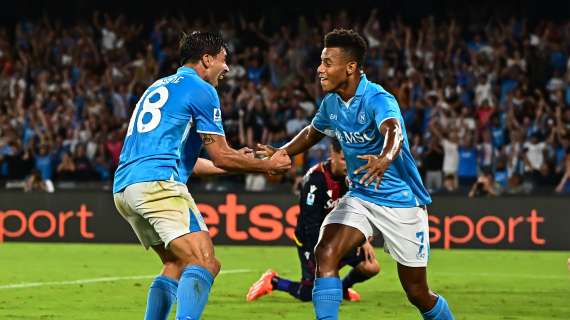 Napoli-Bologna 3-0 | Gol e highlights ️