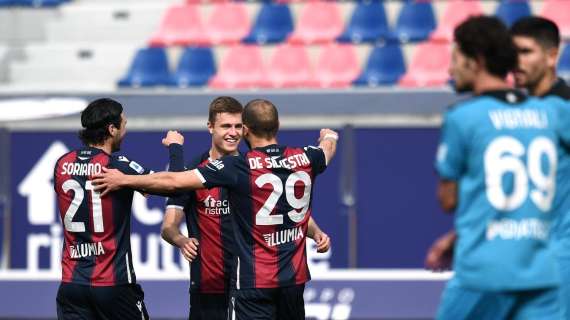 Bologna-Spezia 4-1: gol e highlights