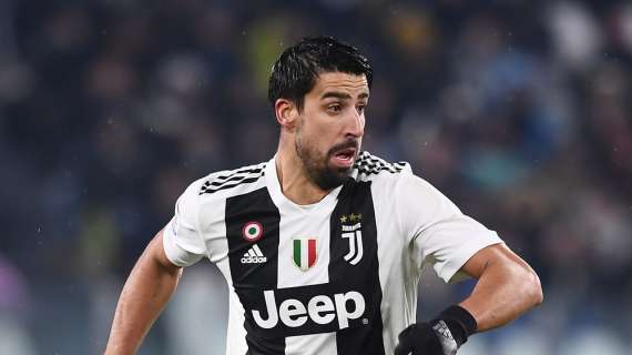 Juventus: Emre Can salta il Bologna, Khedira operato