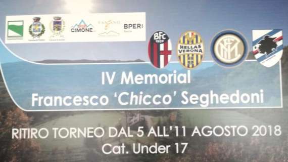 Al via la IV edizione del Memorial Seghedoni: in campo Bologna, Sampdoria, Inter e Verona