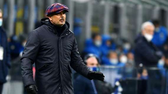 Mihajlovic: "Anche oggi si è visto un Bologna che gioca a calcio. Mi scoccia essere la squadra più ammonita d'Europa"