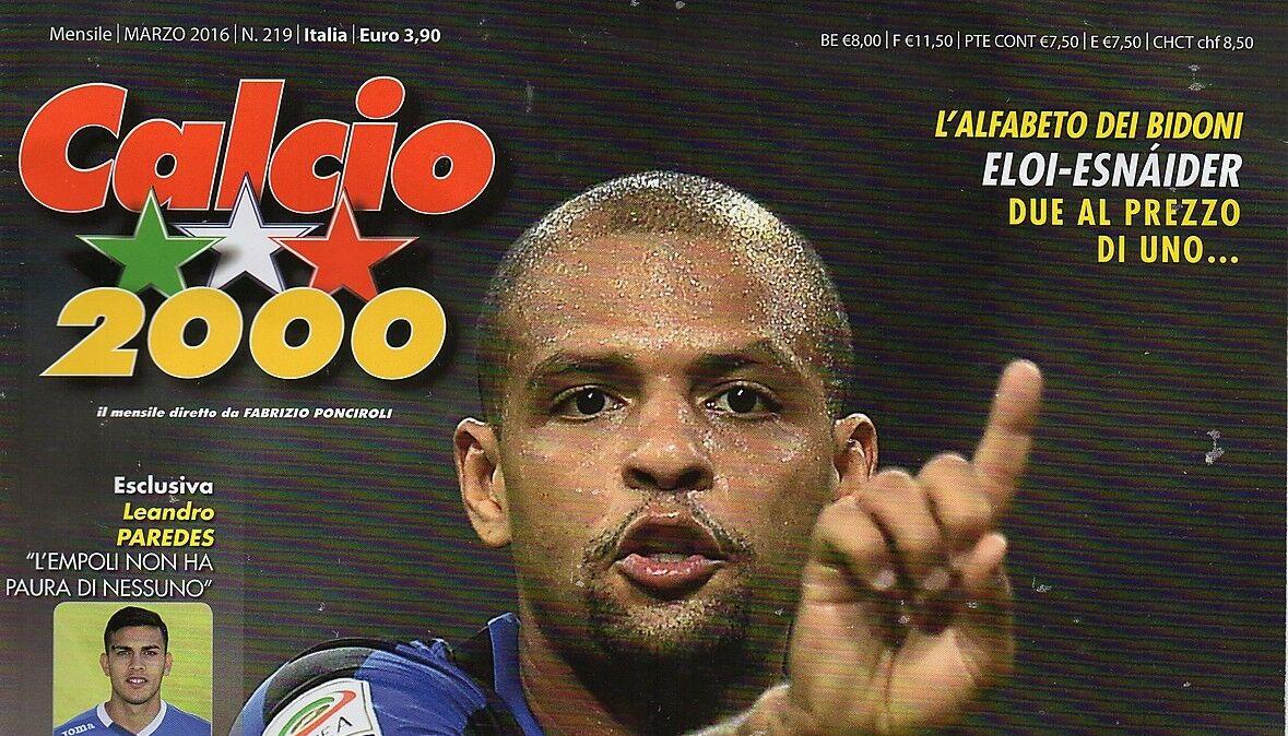 Calcio2000 N.2019, anno 2016: "Sono Melo, grazie a Dio"