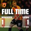 BENEVENTO-LATINA 1-1:Strega bloccata in casa