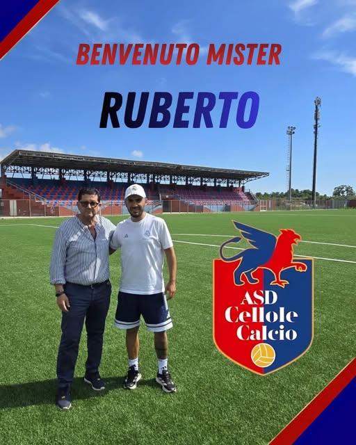 UFFICIALE-ASD Cellole Calcio , Mario Ruberto neo allenatore