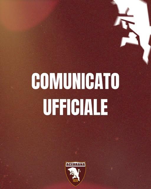 UFFICIALE- Polisportiva Real Acerrana 1926, tre calciatori rescindono consensualmente