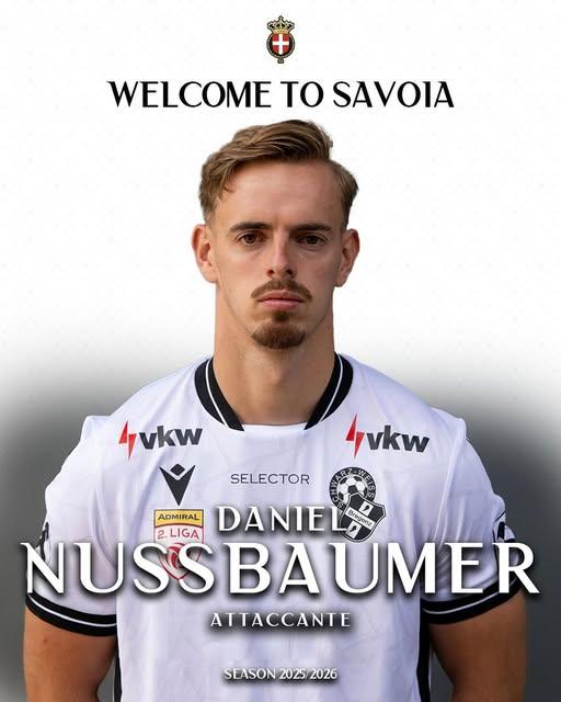 UFFICIALE- Savoia, ecco la punta  Daniel Nussbaumer