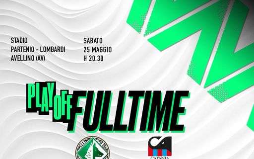 Avellino-Catania 2-1, Liotti e D'Ausilio ribaltano Cianci: lupi in semifinale playoff