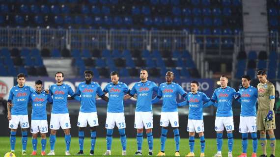 Napoli, nota del club: "Tutti negativi al Covid-19 i tamponi effettuati al gruppo squadra"