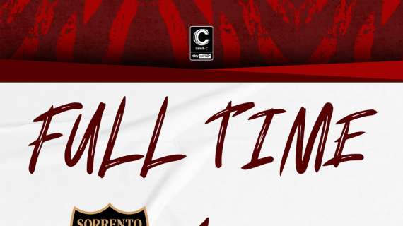Sorrento-Trapani 1-2, seconda vittoria in campionato per i granata