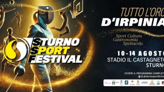 Torna lo Sturno Sport Festival dal 10 al 14 agosto
