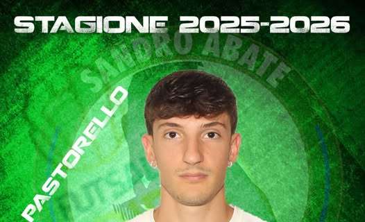 UFFICIALE-Sandro Abate, ecco  Mattia Pastorello