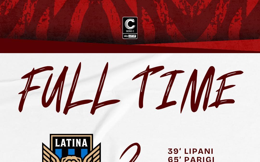 Latina-Sorrento 2-0, per i rossoneri sesta sconfitta consecutiva in traferta