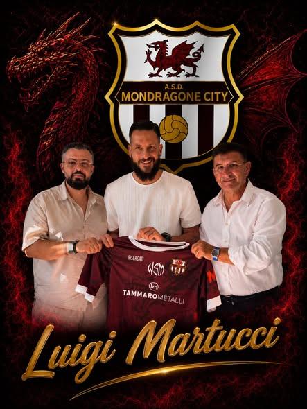 UFFICIALE-Mondragone City, ecco il portiere Luigi Martucci