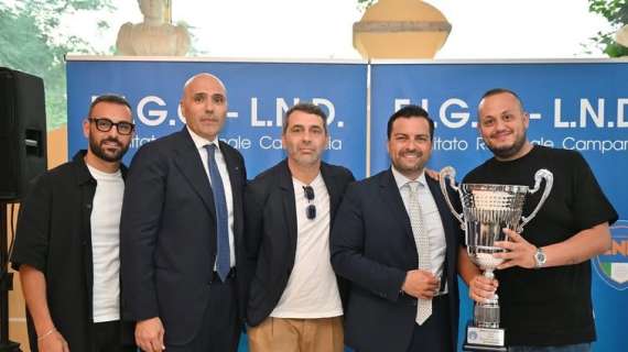Premiato il Victoria Solofra per la promozione in C1 futsal