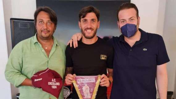 UFFICIALE - Ercolanese ASSC: ecco la punta Vincenzo Pisani