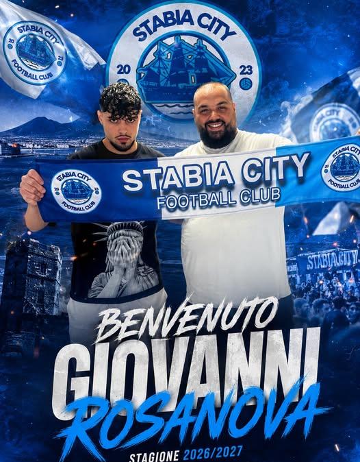 UFFICIALE-Stabia City, ecco il mediano Rosanova