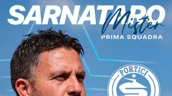 UFFICIALE-Portici 1906, Mister Sarnataro ritorna sulla panchina 