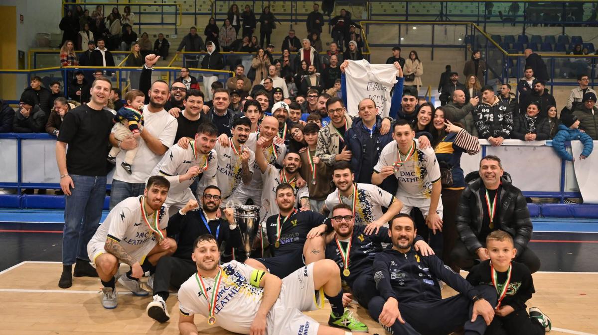 Futsal: Il Victoria Solofra si aggiudica con merito la Coppa Italia C1