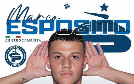 UFFICIALE- Portici 1906 , ecco la il mediano Marco Esposito