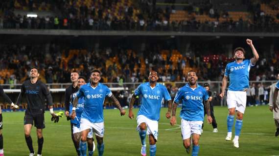 Serie A, Lecce-Napoli 0-1: decide una punizione di Raspadori