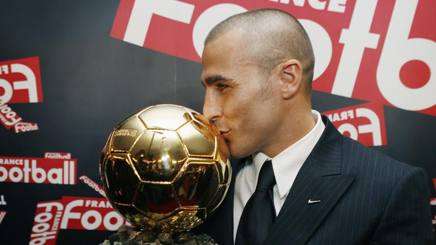 27 novembre 2006, Fabio Cannavaro vince il Pallone d'Oro