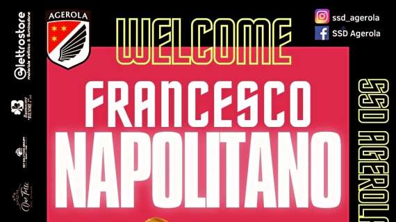 UFFICIALE- Agerola, ecco la punta  Francesco Napolitano