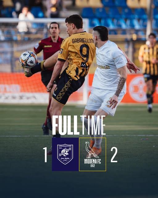 Juve Stabia-Modena 1-2: partenza sprint e finale da batticuore