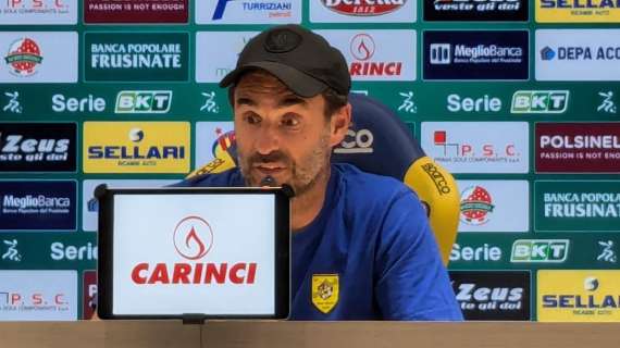 Juve Stabia, Pagliuca: "Nello spogliatoio ho detto ai ragazzi che mi aspettavo di più