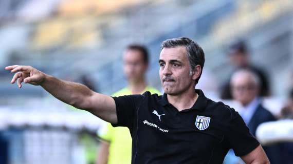 Parma, Pecchia: "Oggi usciamo vincitori ma senza punti. Abbiamo giocato con personalità"