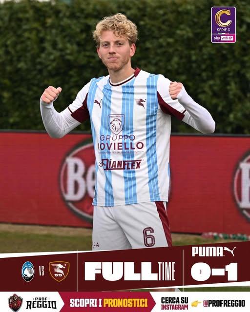 Atalanta U23-Salernitana 0-1, De Boer scaccia la crisi